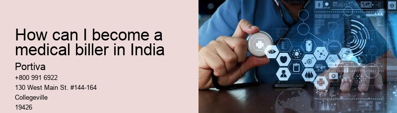 How can I become a medical biller in India